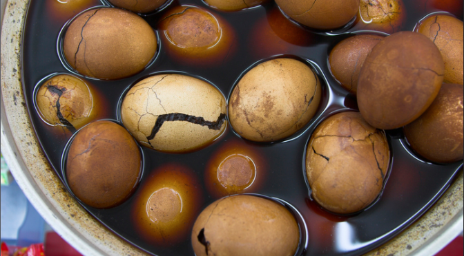 Chá Yè Dàn – Tea Eggs – 茶葉蛋