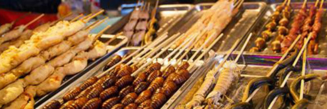 “Fried Worm is not real Chinese food!”
